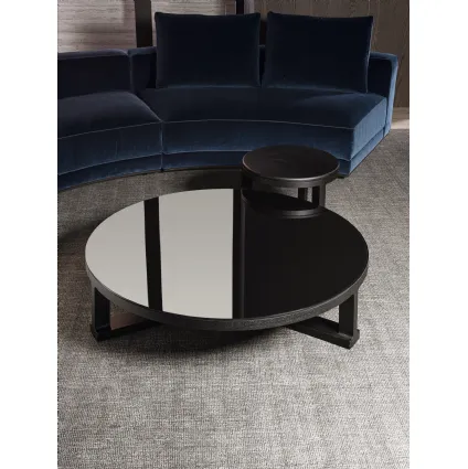 Fonte Coffee Table with Glass Top by Molteni & C.