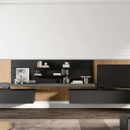 Living Time 04 wall unit by Arredo3