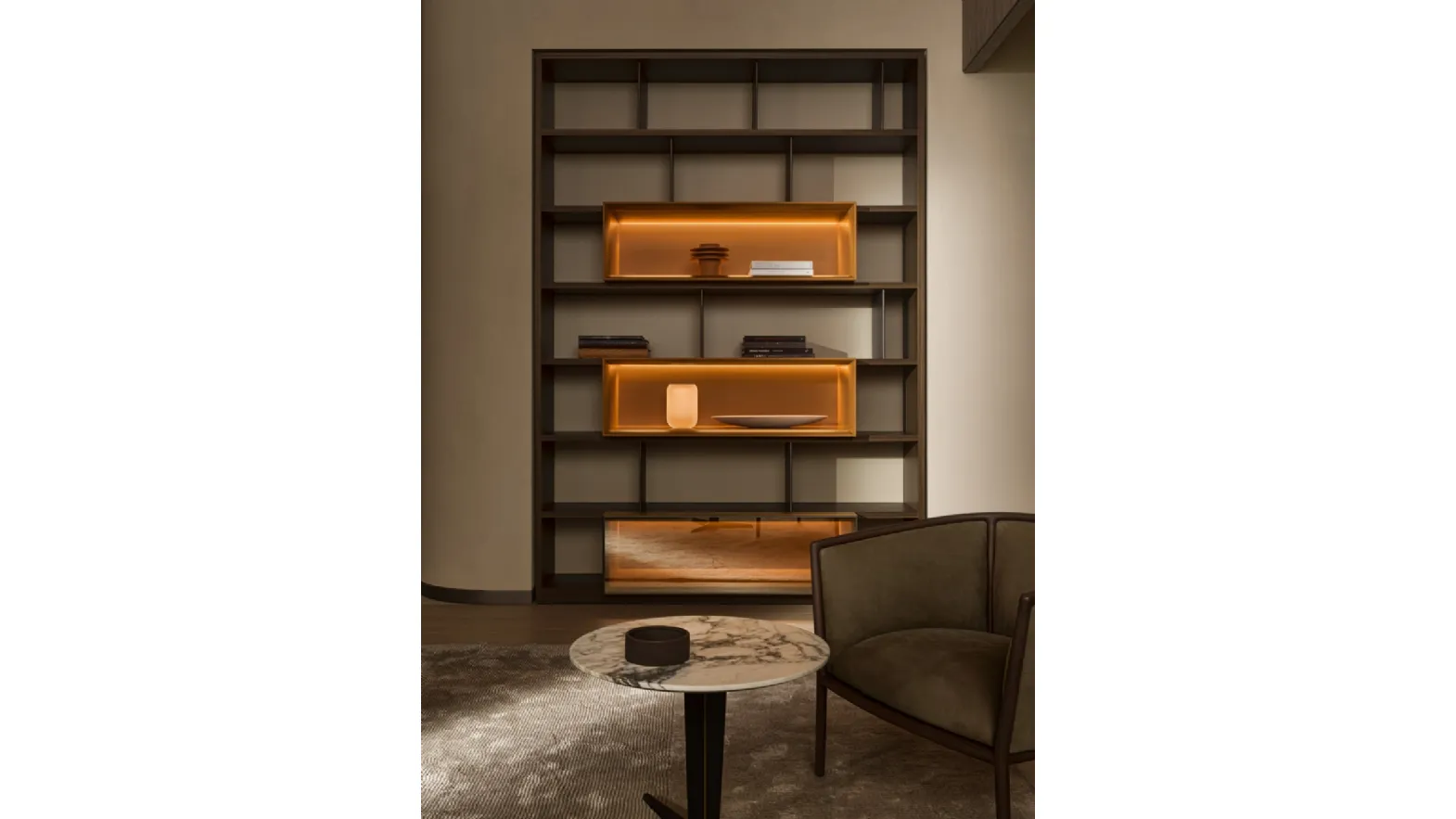 Bookstore 505 UP SYSTEM 14 by Molteni &