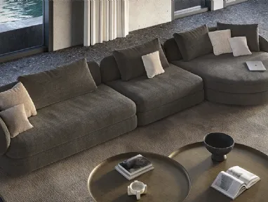 Craig sectional sofa by Cattelan Italia.