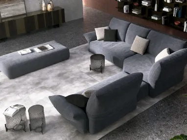 Sinatra corner sofa by Cattelan Italia