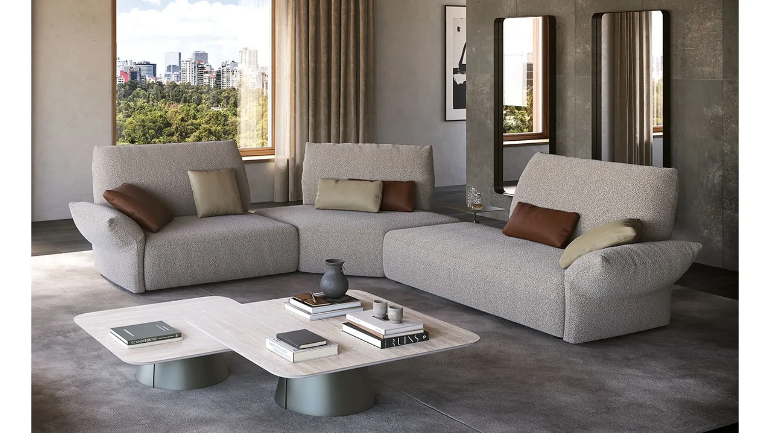 Cattelan Italia's Sinatra corner sofa