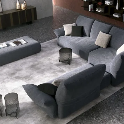 Sinatra corner sofa by Cattelan Italia