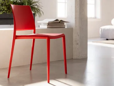 Penta polypropylene chair by Arredo3.