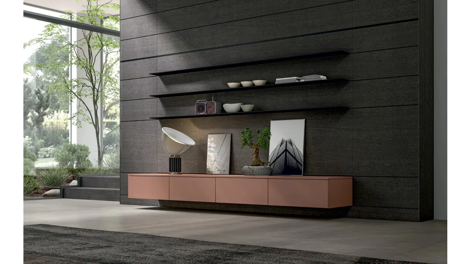 Mobile sospeso Living Asia by Arredo3 is suspended