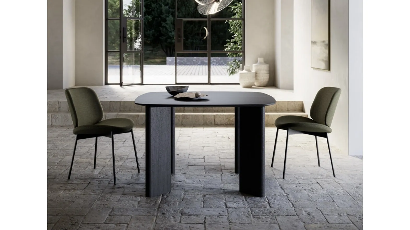 Square Arch table by Arredo3.