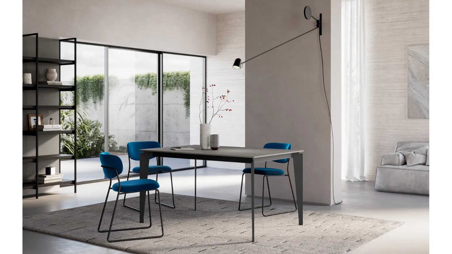 Extendable Empire table by Arredo3.