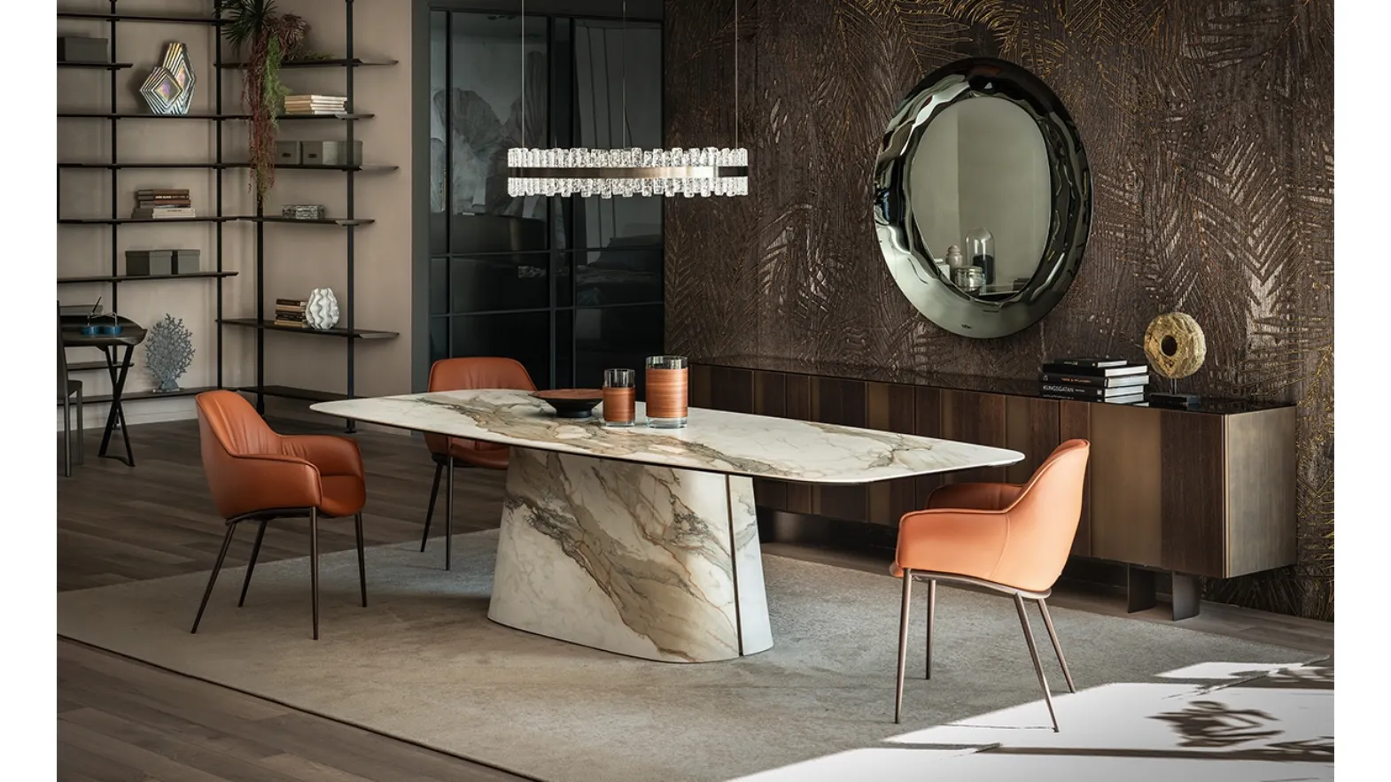 Napoleon Keramik table by Cattelan Italia.