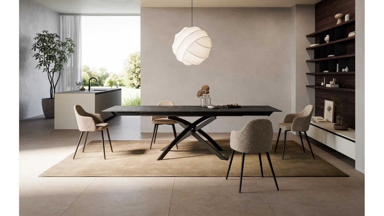 Extendable Toledo table by Arredo3.