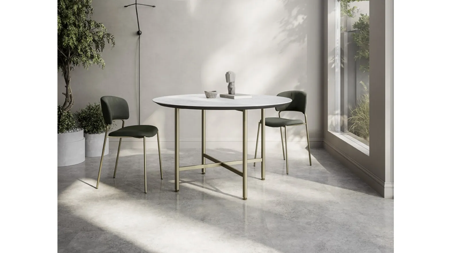 Round Allround table by Arredo3.